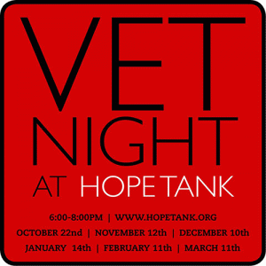 Vet Night at Hope Tank